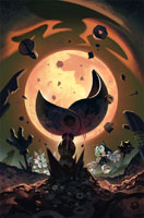 IDW Sonic Scrape Isle Cover, by Nathalie Fourdraine