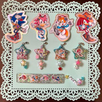 SupaSilver Charms and Stickers