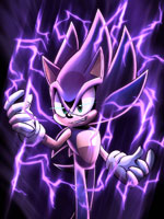 Dark Sonic art by Vanessasonica