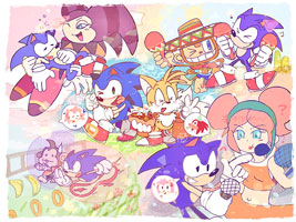 aoii91 Sonic Fun Scenes Compilation Artwork