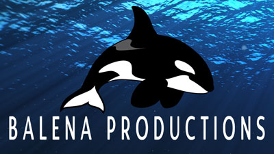 Balena Productions orca logo graphic