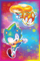 Sonic & Tails Poster by MugiMikey